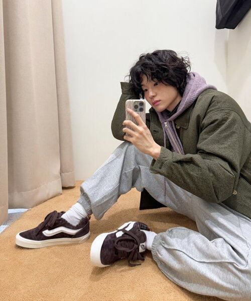PARTIMENTO(パルティメント)の「ワイドスウェットジョガーパンツグレー(スウェットパンツ・レディース・その他・MEDIUM/LARGE)」の3枚目の写真