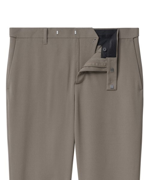 MUSINSA STANDARD(ムシンサスタンダード)の「セミブーツカット隠しバンディングスラックス【ダスティベージュ】(スラックス・メンズ・その他・38/42/26/27/28/29/40)」の3枚目の写真
