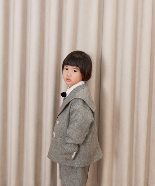 セール】メランジツイルセーラージャケット 593783（テーラード