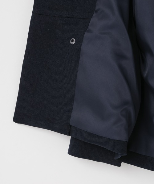 LOWRYS FARM（ローリーズファーム）の「メランジツイルセーラージャケット　593783（テーラードジャケット・キッズ・ネイビー/グレー・110cm/120cm/130cm/140cm/150cm）」の7枚目の写真
