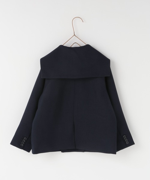 LOWRYS FARM（ローリーズファーム）の「メランジツイルセーラージャケット　593783（テーラードジャケット・キッズ・ネイビー/グレー・110cm/120cm/130cm/140cm/150cm）」の8枚目の写真