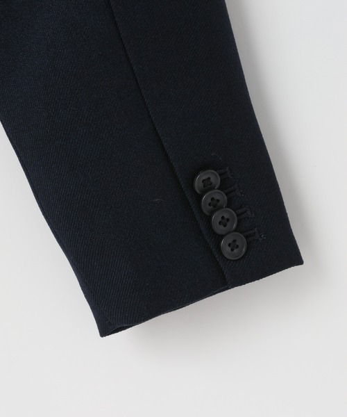 LOWRYS FARM（ローリーズファーム）の「メランジツイルセーラージャケット　593783（テーラードジャケット・キッズ・ネイビー/グレー・110cm/120cm/130cm/140cm/150cm）」の10枚目の写真
