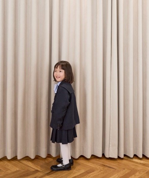 LOWRYS FARM（ローリーズファーム）の「メランジツイルセーラージャケット　593783（テーラードジャケット・キッズ・ネイビー/グレー・110cm/120cm/130cm/140cm/150cm）」の22枚目の写真