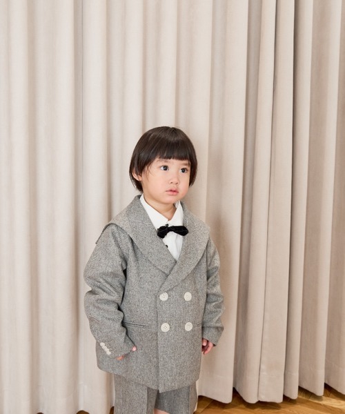 セール】メランジツイルセーラージャケット 593783（テーラード