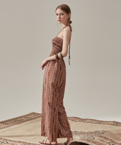VIKINI VENDER(ビキニベンダー)の「ボテエスニックスリットジャンプスーツ(つなぎ/オールインワン・レディース・その他・ONE SIZE)」の3枚目の写真