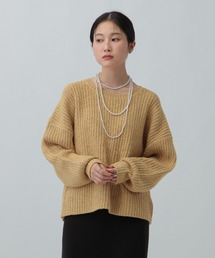 LEPSIM | 3ゲージノットヤーンラメプルオーバー　608062(ニット/セーター)