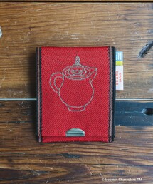 fennica（フェニカ）の「【COLLABORATION】MOOMIN ARABIA / 高田織物 畳べり カード & コイン ウォレット リトルミイ（カードケース）」