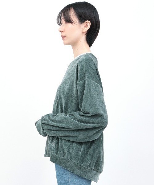 チチカカ（チチカカ）の「マットモールジップカーディガン（カーディガン/ボレロ・レディース・グリーン/ダークブラウン/ブルー・FREE）」の17枚目の写真