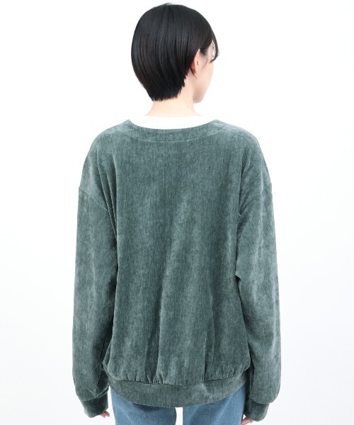 チチカカ（チチカカ）の「マットモールジップカーディガン（カーディガン/ボレロ・レディース・グリーン/ダークブラウン/ブルー・FREE）」の18枚目の写真