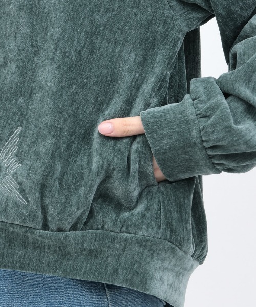 チチカカ（チチカカ）の「マットモールジップカーディガン（カーディガン/ボレロ・レディース・グリーン/ダークブラウン/ブルー・FREE）」の20枚目の写真