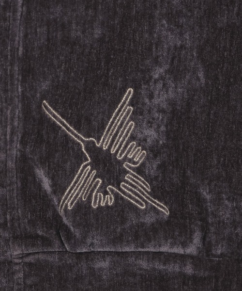 チチカカ（チチカカ）の「マットモールジップカーディガン（カーディガン/ボレロ・レディース・グリーン/ダークブラウン/ブルー・FREE）」の4枚目の写真