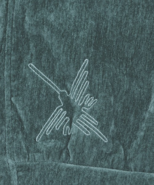 チチカカ（チチカカ）の「マットモールジップカーディガン（カーディガン/ボレロ・レディース・グリーン/ダークブラウン/ブルー・FREE）」の5枚目の写真