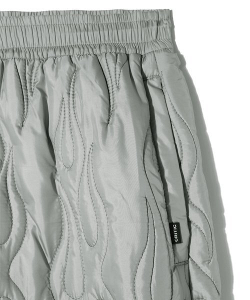 CRITIC（クリティック）の「FLAME QUILTING PANTS LIGHT GREY（その他パンツ・レディース・その他・LARGE/MEDIUM/X-LARGE）」の4枚目の写真