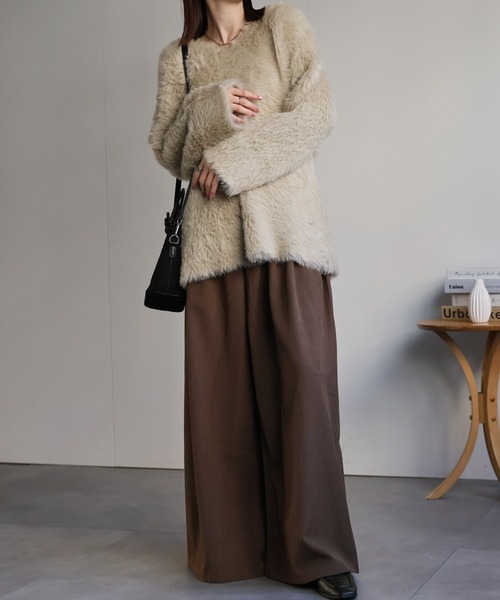 model:162cm 着用サイズ:F