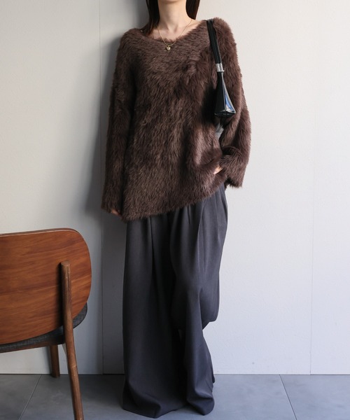 model:162cm 着用サイズ:F