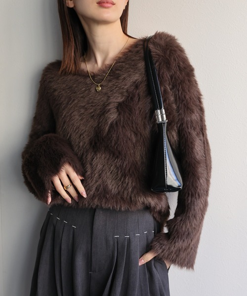 model:162cm 着用サイズ:F
