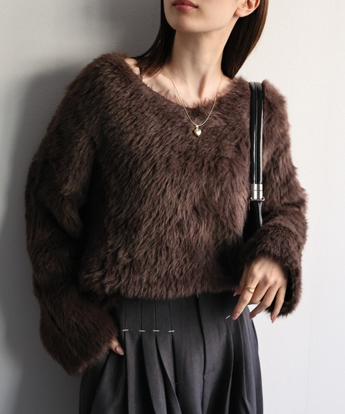 model:162cm 着用サイズ:F