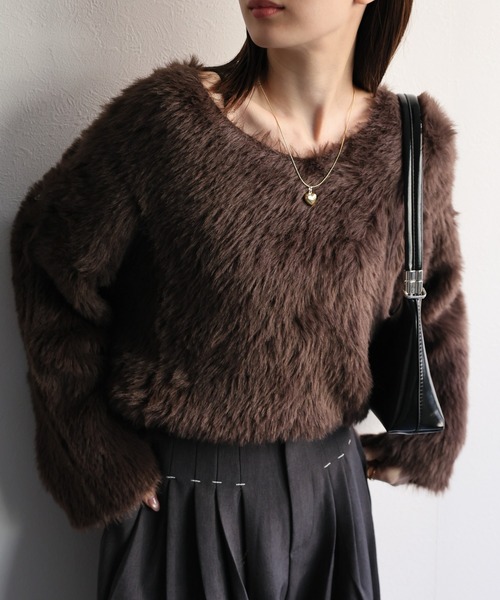 model:162cm 着用サイズ:F