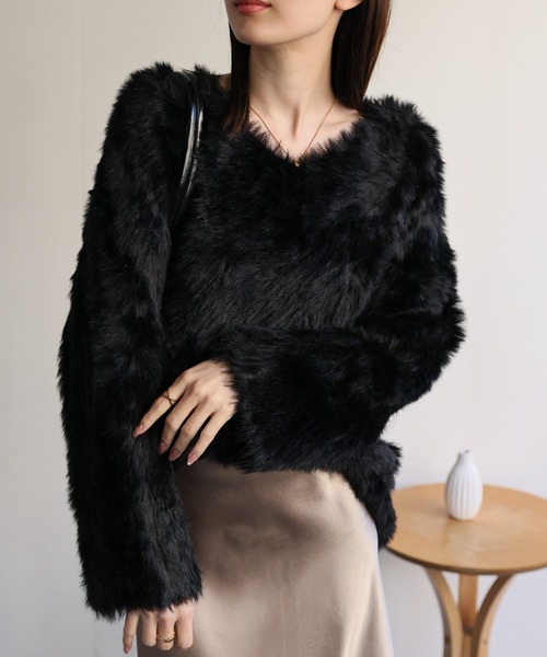 model:162cm 着用サイズ:F