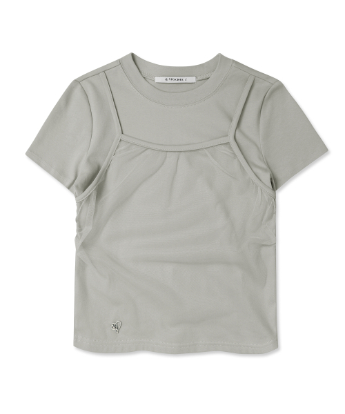 Vivacious(ビバシャス)の「Tinker Bell Short Sleeve CHARCOAL(Tシャツ/カットソー・レディース・チャコール・SMALL/MEDIUM)」の8枚目の写真