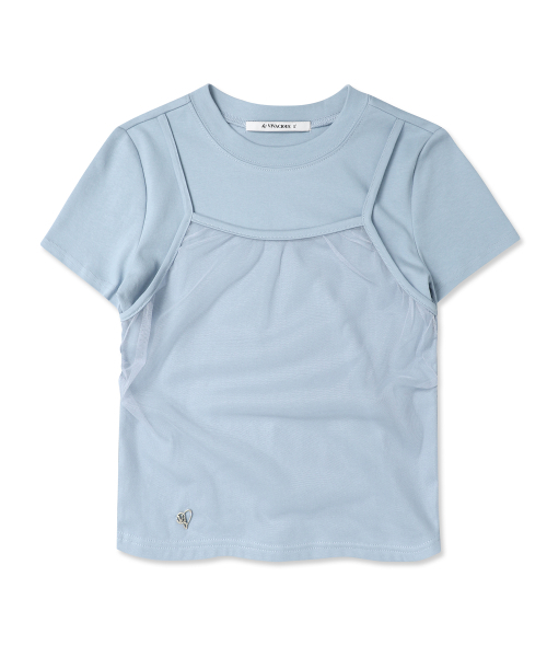 Vivacious(ビバシャス)の「Tinker Bell Short Sleeve CHARCOAL(Tシャツ/カットソー・レディース・チャコール・SMALL/MEDIUM)」の9枚目の写真