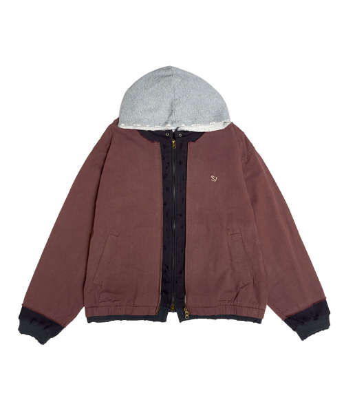 SCHISM INDUCING(スキズムインデューシング)の「HYBRID BLOUSON BROWN(ブルゾン・レディース・その他・MEDIUM/LARGE)」の4枚目の写真