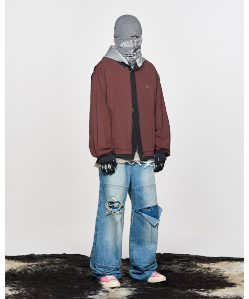 SCHISM INDUCING(スキズムインデューシング)の「HYBRID BLOUSON BROWN(ブルゾン・レディース・その他・MEDIUM/LARGE)」の7枚目の写真