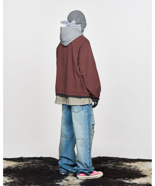 SCHISM INDUCING(スキズムインデューシング)の「HYBRID BLOUSON BROWN(ブルゾン・レディース・その他・MEDIUM/LARGE)」の6枚目の写真