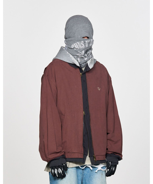 SCHISM INDUCING(スキズムインデューシング)の「HYBRID BLOUSON BROWN(ブルゾン・レディース・その他・MEDIUM/LARGE)」の15枚目の写真