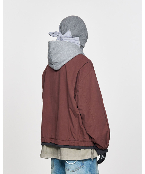 SCHISM INDUCING(スキズムインデューシング)の「HYBRID BLOUSON BROWN(ブルゾン・レディース・その他・MEDIUM/LARGE)」の14枚目の写真