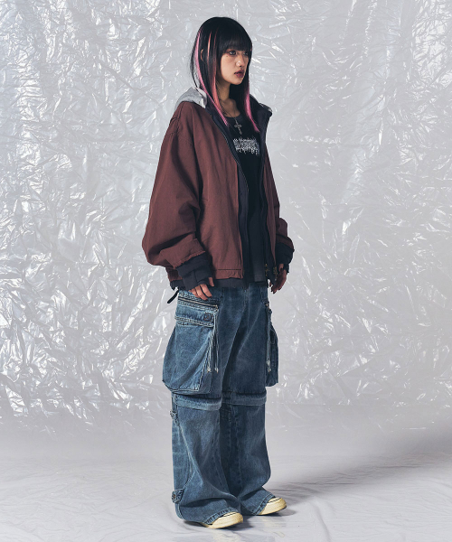 SCHISM INDUCING(スキズムインデューシング)の「HYBRID BLOUSON BROWN(ブルゾン・レディース・その他・MEDIUM/LARGE)」の22枚目の写真