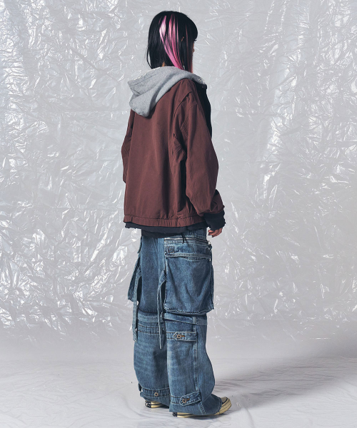 SCHISM INDUCING(スキズムインデューシング)の「HYBRID BLOUSON BROWN(ブルゾン・レディース・その他・MEDIUM/LARGE)」の21枚目の写真