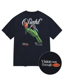 VISION STREET WEAR（ヴィジョンストリートウェア）の「VSW Bird T-Shirts Navy（Tシャツ/カットソー）」