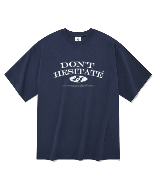 RADINEO(ラディネオ)の「スローガン半袖Tシャツネイビー(Tシャツ/カットソー・メンズ・その他・LARGE/MEDIUM/SMALL/X-LARGE)」の1枚目の写真