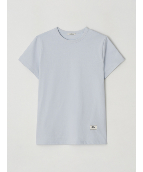 RMRN（アルエームアルエヌ）の「R ESSENTIAL T-SHIRT（Tシャツ/カットソー・レディース・ライトグレー/スカイブルー/ネイビー/グリーン/クリーム・1/2）」の8枚目の写真