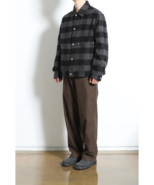 HORLISUN(ホーリーサン)の「Liverty Buffalo Check Trucker Jacket Charcoal(その他アウター・メンズ・その他・SMALL/MEDIUM/LARGE)」の8枚目の写真