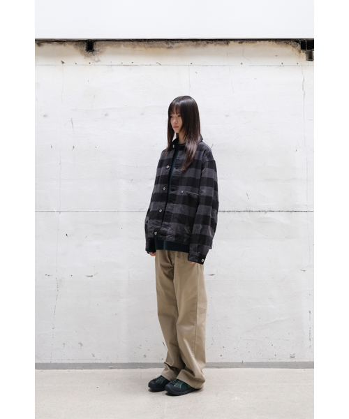 HORLISUN(ホーリーサン)の「Liverty Buffalo Check Trucker Jacket Charcoal(その他アウター・メンズ・その他・SMALL/MEDIUM/LARGE)」の12枚目の写真
