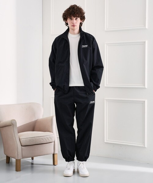 TAKEO KIKUCHI（タケオキクチ）の「TKDWトレーニングブルゾン（ブルゾン・メンズ・チャコールグレー/ブラック・02/03）」の15枚目の写真