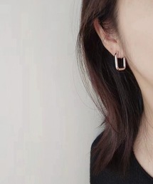 B.I.D.（ビーアイディー）の「《Bz》スクエアイヤリング(RZ)（イヤリング）」