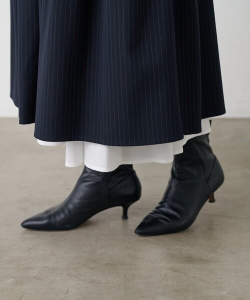 BEARDSLEY（ビアズリー）の「レイヤードギャザースカート（スカート・レディース・ネイビー・FREE）」の9枚目の写真