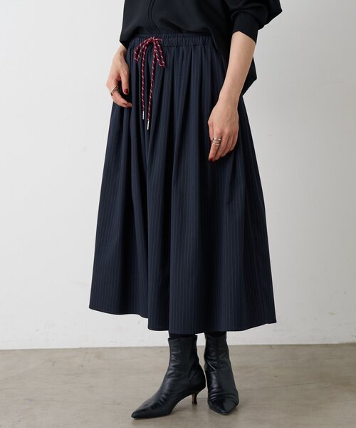 BEARDSLEY（ビアズリー）の「レイヤードギャザースカート（スカート・レディース・ネイビー・FREE）」の13枚目の写真