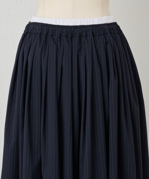 BEARDSLEY（ビアズリー）の「レイヤードギャザースカート（スカート・レディース・ネイビー・FREE）」の22枚目の写真