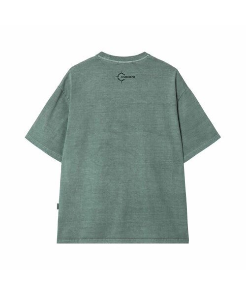 HARDGEAR APPAREL(ハードギアアパレル)の「ピグメントダイビッグロゴTグリーン(Tシャツ/カットソー・メンズ・その他・LARGE/MEDIUM/X-LARGE)」の2枚目の写真
