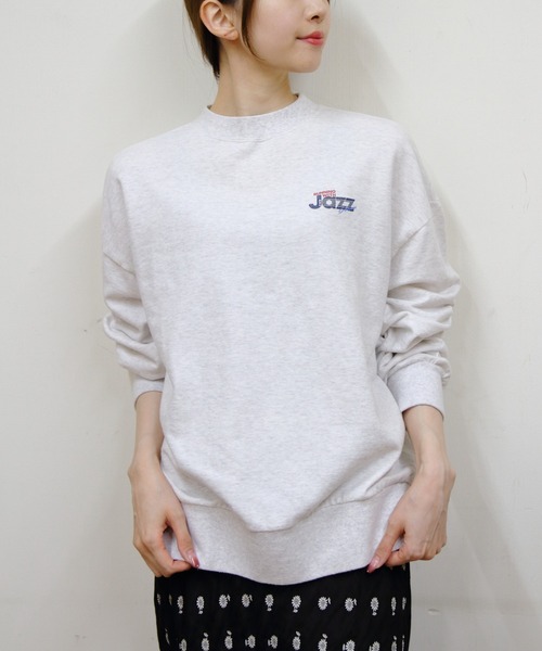 THE SHINZONE(ザ シンゾーン)の「THE SHINZONE/シンゾーン ジャズグルーブスウェット JAZZ GROOVE SWEAT 26SMSCU10(スウェット・レディース・ネイビー/グレー・FREE)」の2枚目の写真