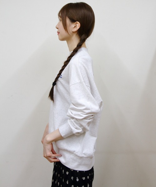 THE SHINZONE(ザ シンゾーン)の「THE SHINZONE/シンゾーン ジャズグルーブスウェット JAZZ GROOVE SWEAT 26SMSCU10(スウェット・レディース・ネイビー/グレー・FREE)」の5枚目の写真