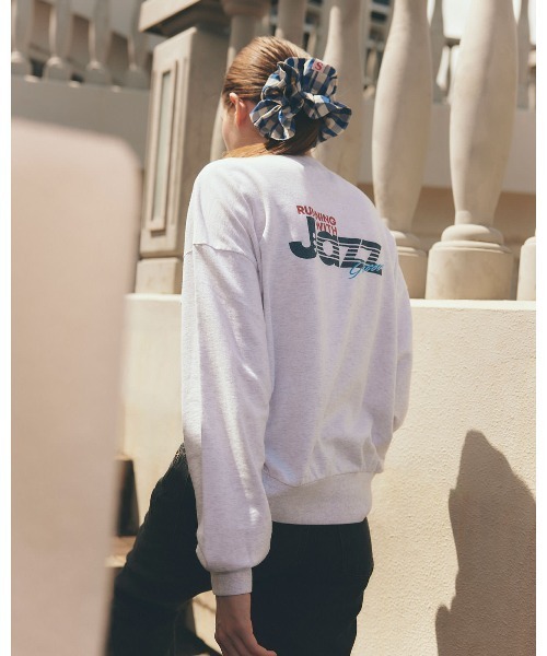 THE SHINZONE(ザ シンゾーン)の「THE SHINZONE/シンゾーン ジャズグルーブスウェット JAZZ GROOVE SWEAT 26SMSCU10(スウェット・レディース・ネイビー/グレー・FREE)」の8枚目の写真