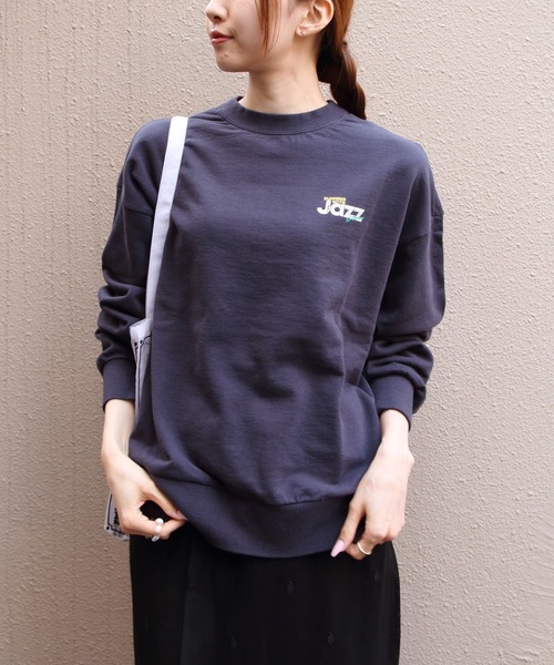 THE SHINZONE(ザ シンゾーン)の「THE SHINZONE/シンゾーン ジャズグルーブスウェット JAZZ GROOVE SWEAT 26SMSCU10(スウェット・レディース・ネイビー/グレー・FREE)」の15枚目の写真