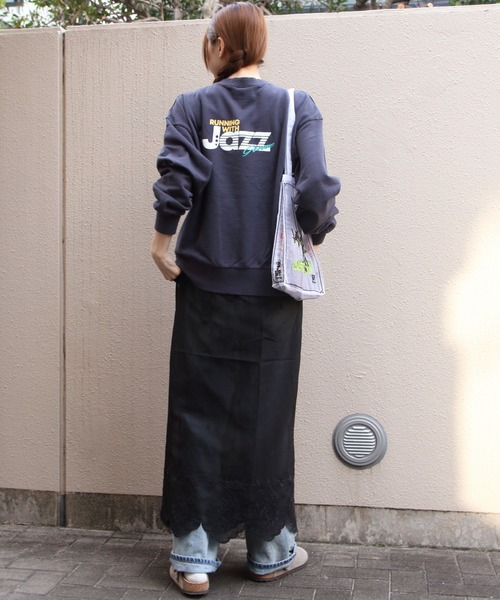 THE SHINZONE(ザ シンゾーン)の「THE SHINZONE/シンゾーン ジャズグルーブスウェット JAZZ GROOVE SWEAT 26SMSCU10(スウェット・レディース・ネイビー/グレー・FREE)」の12枚目の写真