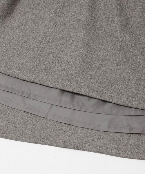 URBAN RESEARCH DOORS（アーバンリサーチドアーズ）の「メランジBACKタックフレアジャンスカ（ワンピース・レディース・グレー/チャコールグレー・FREE）」の11枚目の写真