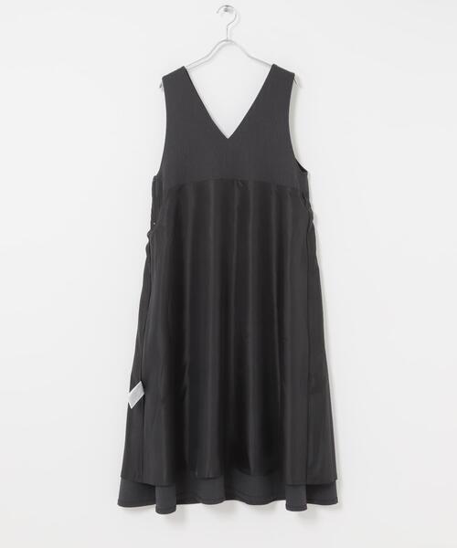 セール】メランジBACKタックフレアジャンスカ（ワンピース）｜URBAN